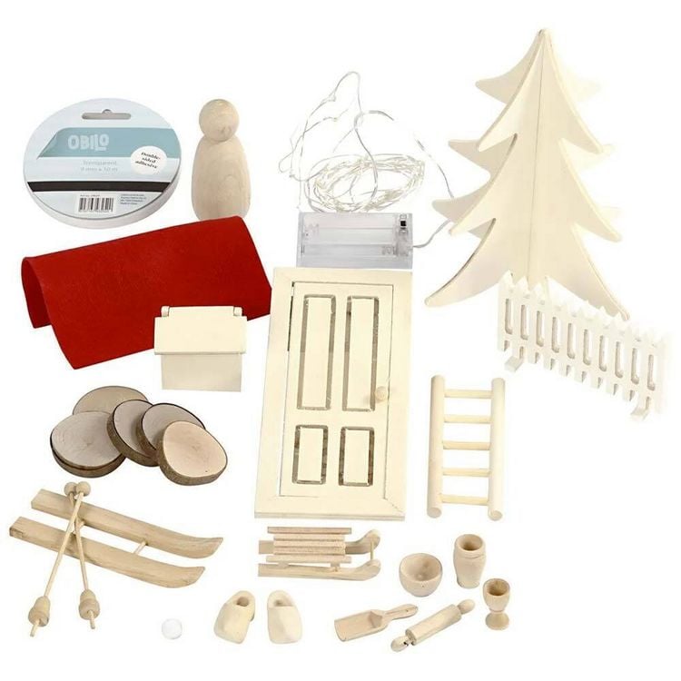 Produktbild: Wichtelt&uuml;r DIY-Set