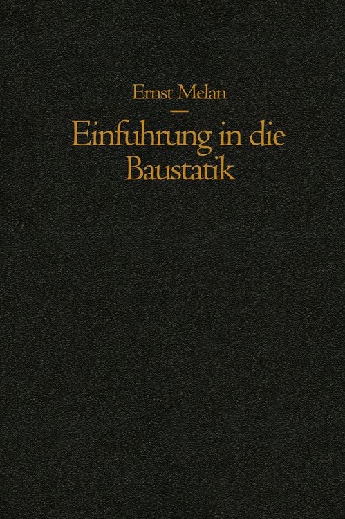 Produktbild: Einf&uuml;hrung in die Baustatik