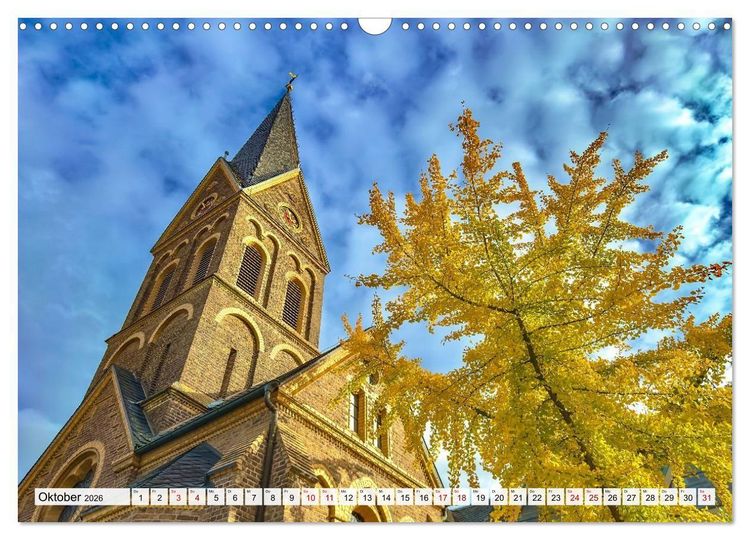 Produktbild: Bonner Kirchen (Wandkalender 2026 DIN A3 quer), CALVENDO Monatskalender