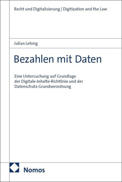 Produktbild: Bezahlen mit Daten