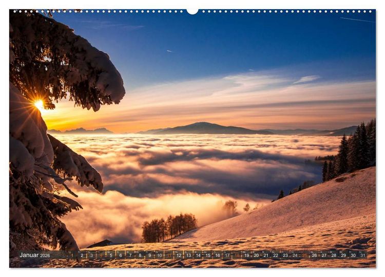 Produktbild: Impressionen aus K&auml;rnten (hochwertiger Premium Wandkalender 2026 DIN A2 quer), Kunstdruck in Hochglanz