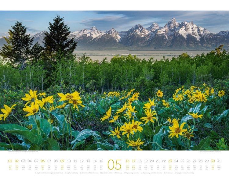 Produktbild: Geheime Paradiese Kalender 2027