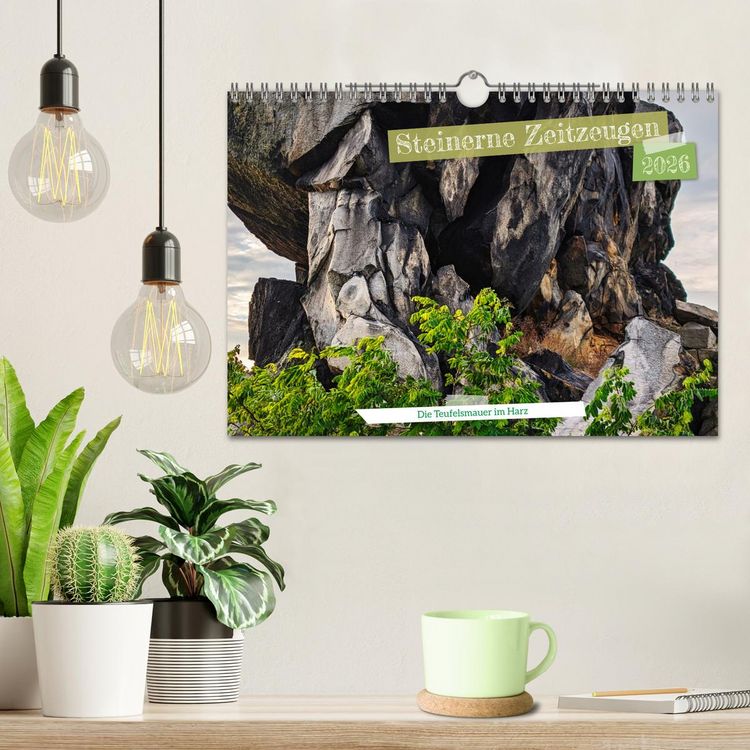 Produktbild: Steinerne Zeitzeugen (Wandkalender 2026 DIN A4 quer), CALVENDO Monatskalender