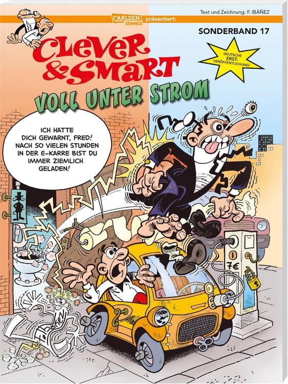 Bild vom Artikel Clever und Smart Sonderband 17: Voll unter Strom vom Autor Francisco Ibáñez