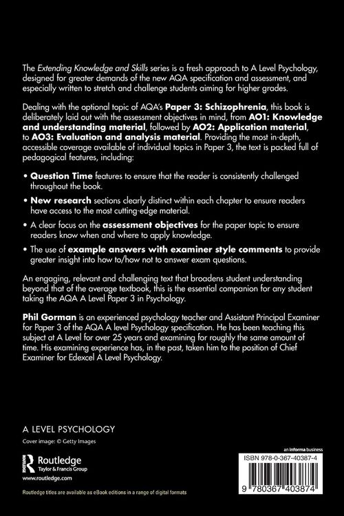Produktbild: AQA Psychology A Level Paper Three