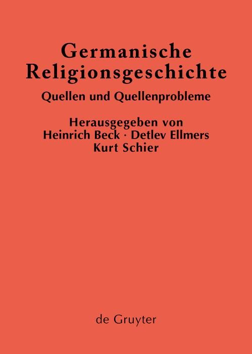Produktbild: Germanische Religionsgeschichte
