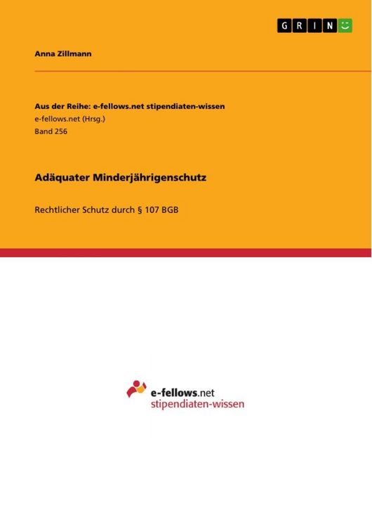 Produktbild: Ad&auml;quater Minderj&auml;hrigenschutz