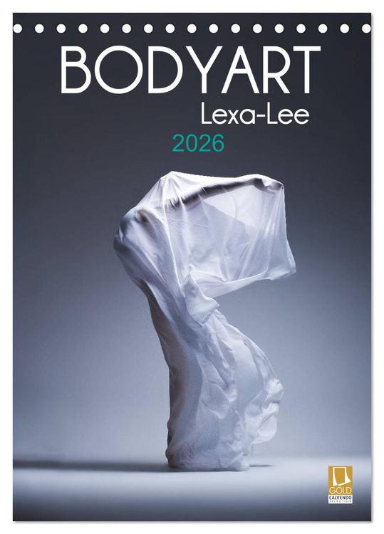 Produktbild: Bodyart Lexa-Lee (Tischkalender 2026 DIN A5 hoch), CALVENDO Monatskalender