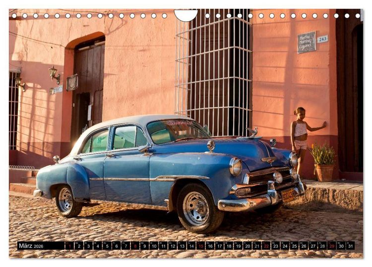 Produktbild: Classic Cars of Cuba (Wandkalender 2026 DIN A4 quer), CALVENDO Monatskalender