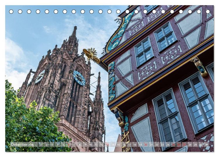 Produktbild: Frankfurts Neue Altstadt (Tischkalender 2026 DIN A5 quer), CALVENDO Monatskalender
