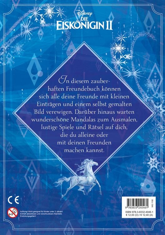 Produktbild: Disney Die Eisk&ouml;nigin 2: Mein Freundebuch