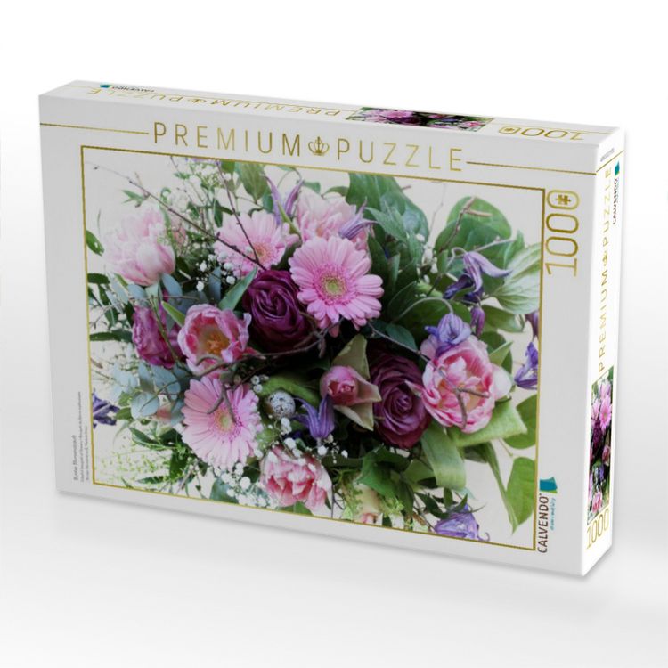 Produktbild: CALVENDO Puzzle Bunter Blumenstrau&szlig; | 1000 Teile Lege-Gr&ouml;&szlig;e 64x48cm Foto-Puzzle f&uuml;r gl&uuml;ckliche Stunden