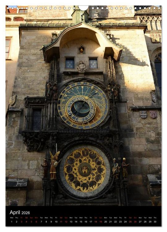 Produktbild: In Prague (Wall Calendar 2026 DIN A3 portrait), CALVENDO 12 Month Wall Calendar