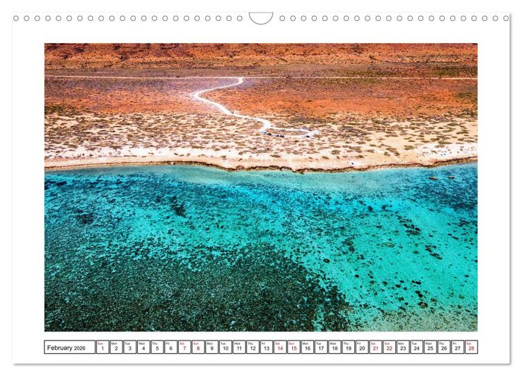 Produktbild: Seascapes of Western Australia (Wall Calendar 2026 DIN A3 landscape), CALVENDO 12 Month Wall Calendar