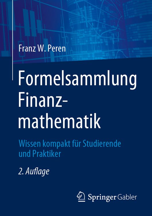 Produktbild: Formelsammlung Finanzmathematik