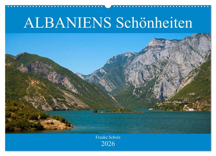 Produktbild: ALBANIENS Sch&ouml;nheiten (Wandkalender 2026 DIN A2 quer), CALVENDO Monatskalender