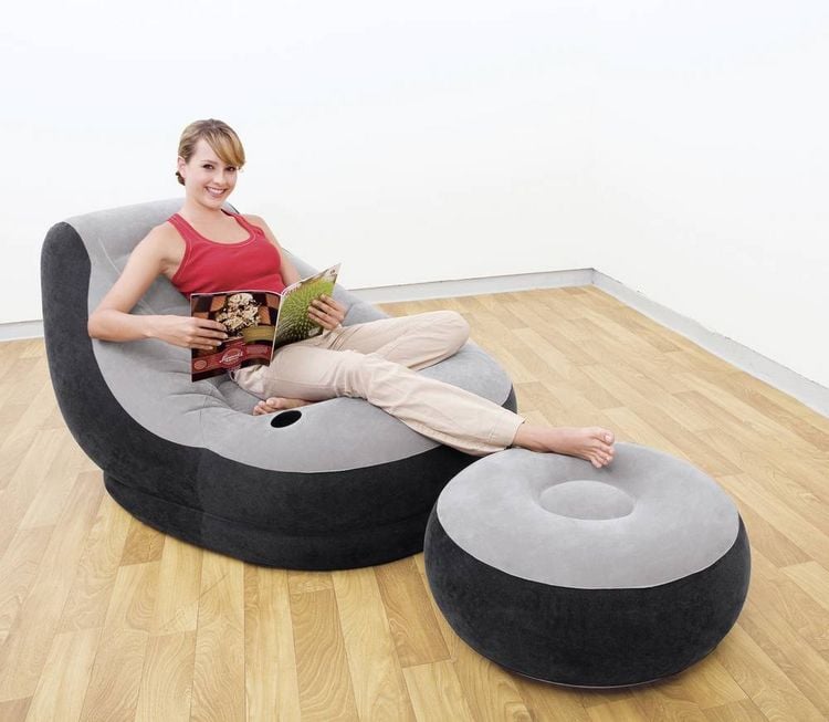 Produktbild: Intex 68564NP UltraLounge Sessel (L x B x H) 137 x 102 x 79cm Grau