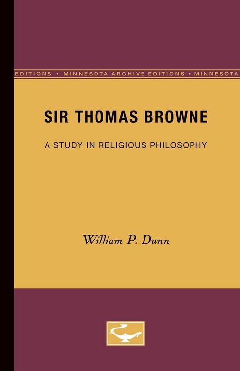 Produktbild: Sir Thomas Browne