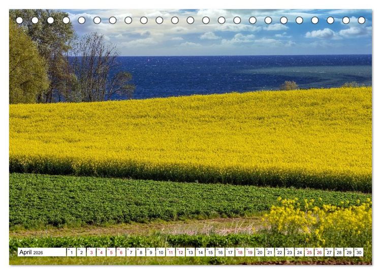 Produktbild: Beckerwitz - Impressionen aus der Wohlenberger Wiek (Wismarer Bucht) (Tischkalender 2026 DIN A5 quer), CALVENDO Monatskalender