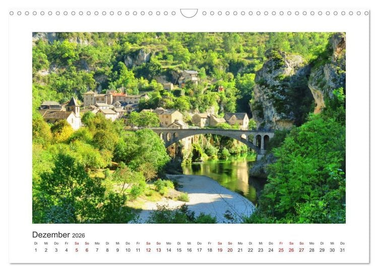 Produktbild: Typisch Cevennen (Wandkalender 2026 DIN A3 quer), CALVENDO Monatskalender