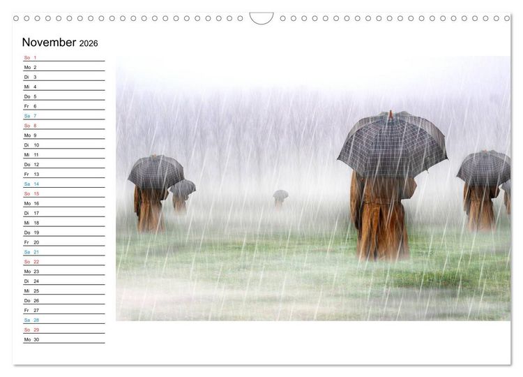 Produktbild: PHANTASTISCHER REALISMUS - SURREALE WELTEN (Wandkalender 2026 DIN A3 quer), CALVENDO Monatskalender