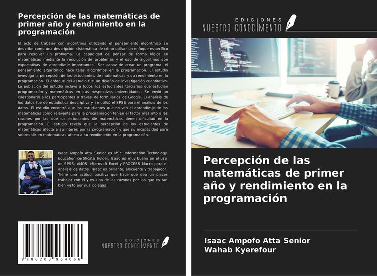 Produktbild: Percepci&oacute;n de las matem&aacute;ticas de primer a&ntilde;o y rendimiento en la programaci&oacute;n