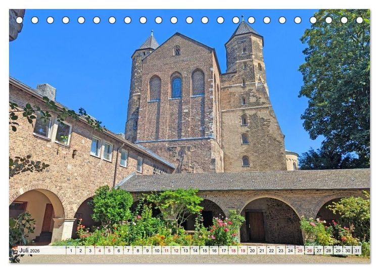 Produktbild: K&ouml;ln Perspektiven einer Stadt (Tischkalender 2026 DIN A5 quer), CALVENDO Monatskalender