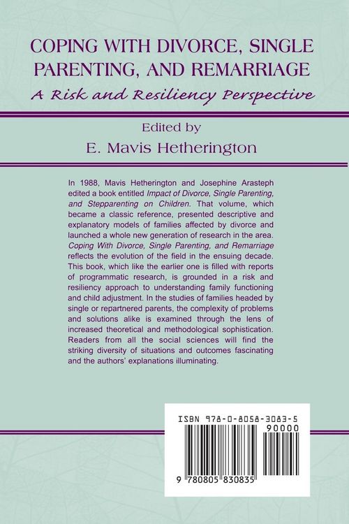Produktbild: Coping With Divorce, Single Parenting, and Remarriage