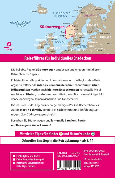 Produktbild: Reise Know-How Reisef&uuml;hrer S&uuml;dnorwegen