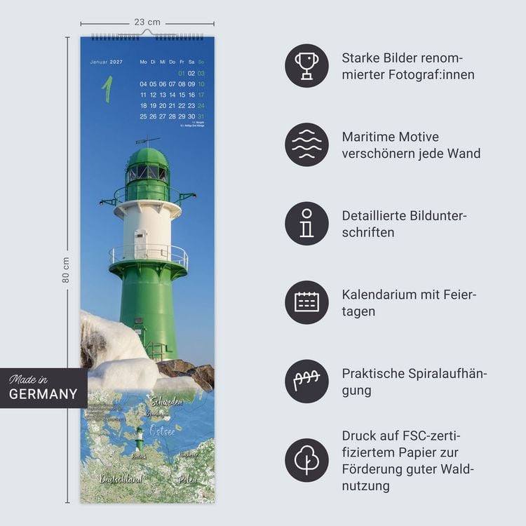 Produktbild: LongEiland Kalender 2027