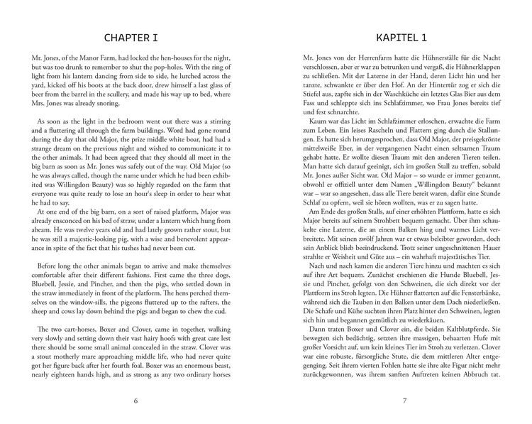 Produktbild: Farm der Tiere / Animal Farm. George Orwell. Zweisprachig Englisch-Deutsch