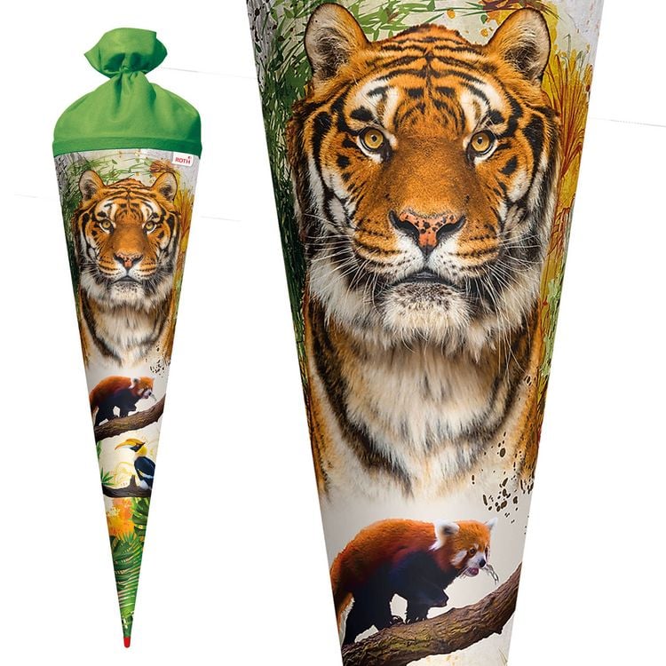 Produktbild: Motivschult&uuml;te 70 cm, Tiger