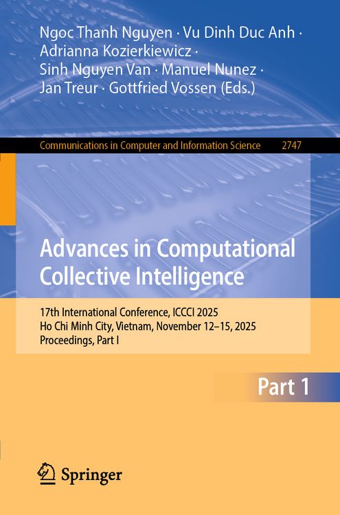 Produktbild: Advances in Computational Collective Intelligence