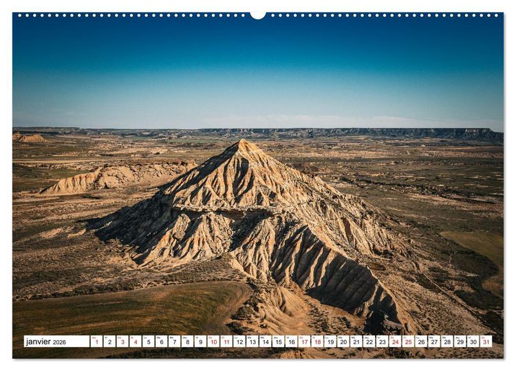 Produktbild: Sublimes paysages d'Espagne (Calendrier mural 2026 DIN A2 vertical), CALVENDO calendrier mensuel