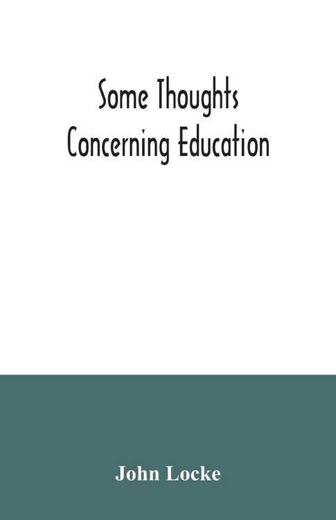 Produktbild: Some thoughts concerning education