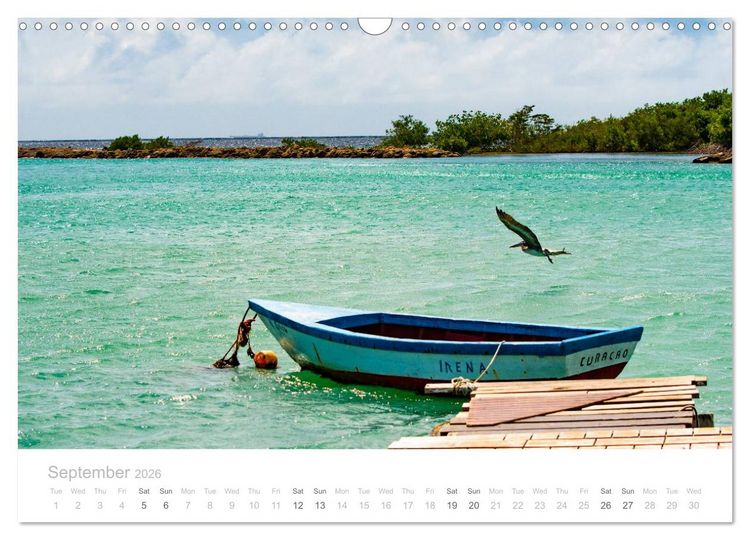 Produktbild: Curacao - Tropical Island (Wall Calendar 2026 DIN A3 landscape), CALVENDO 12 Month Wall Calendar