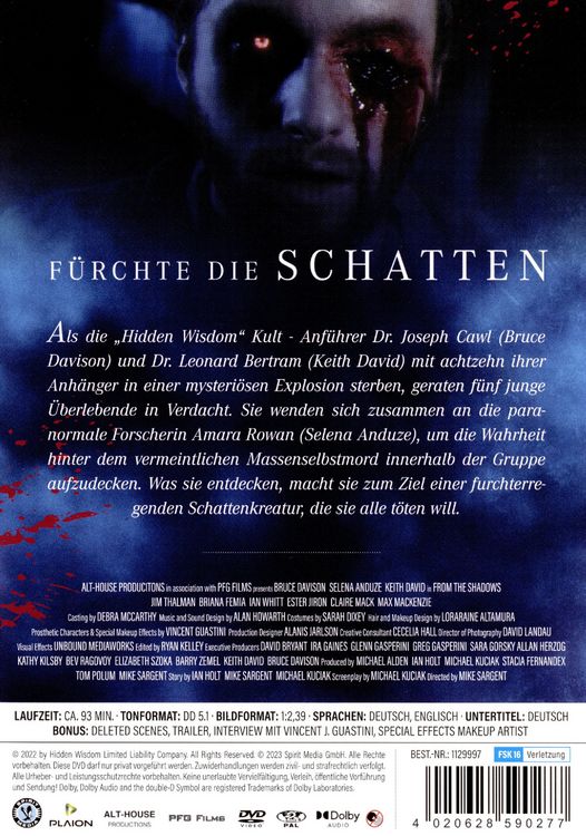 Produktbild: F&uuml;rchte die Schatten