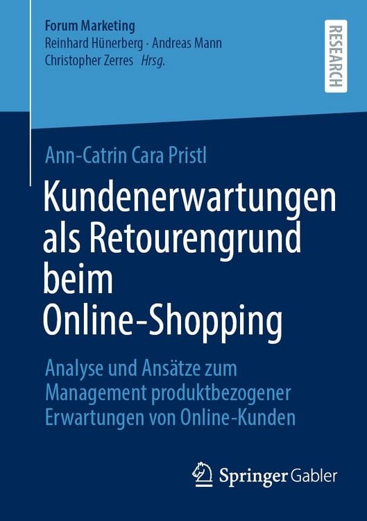Produktbild: Kundenerwartungen als Retourengrund beim Online-Shopping