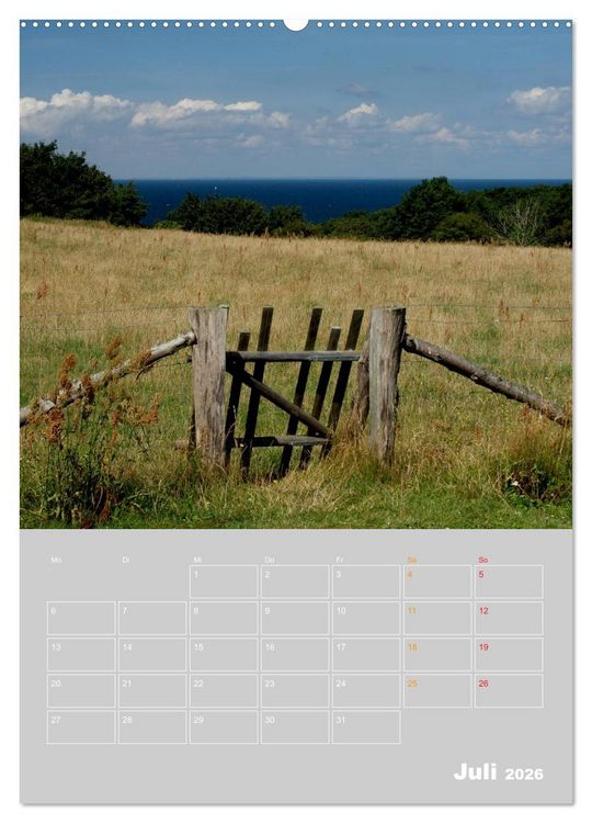 Produktbild: Bornholm - Die Sonneninsel D&auml;nemarks (hochwertiger Premium Wandkalender 2026 DIN A2 hoch), Kunstdruck in Hochglanz