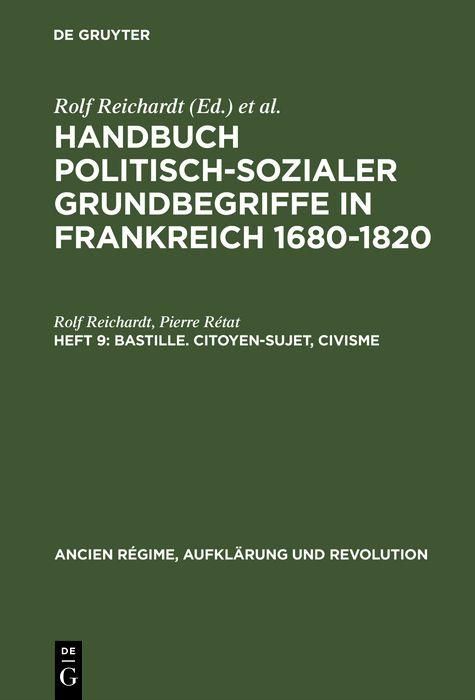 Produktbild: Bastille. Citoyen-Sujet, Civisme