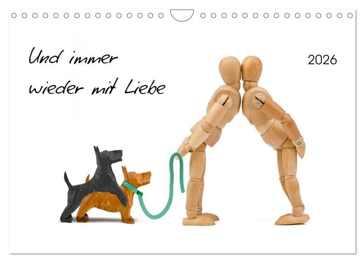 Produktbild: Und immer wieder mit Liebe (Wandkalender 2026 DIN A4 quer), CALVENDO Monatskalender