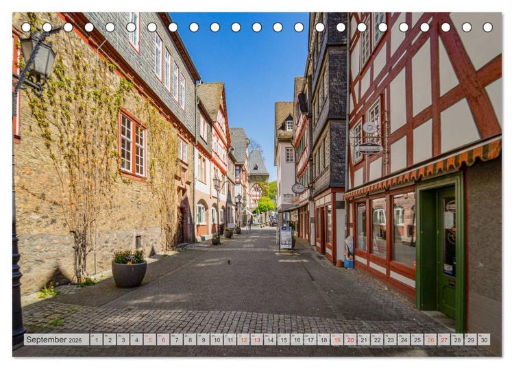 Produktbild: Herborn Impressionen (Tischkalender 2026 DIN A5 quer), CALVENDO Monatskalender