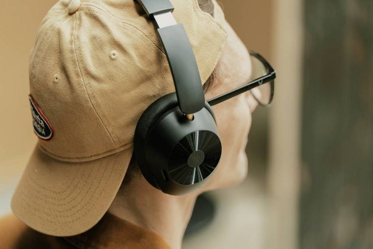 Produktbild: OneOdio Over Ear Kopfh&ouml;rer Bluetooth&reg; Schwarz Noise Cancelling Handy