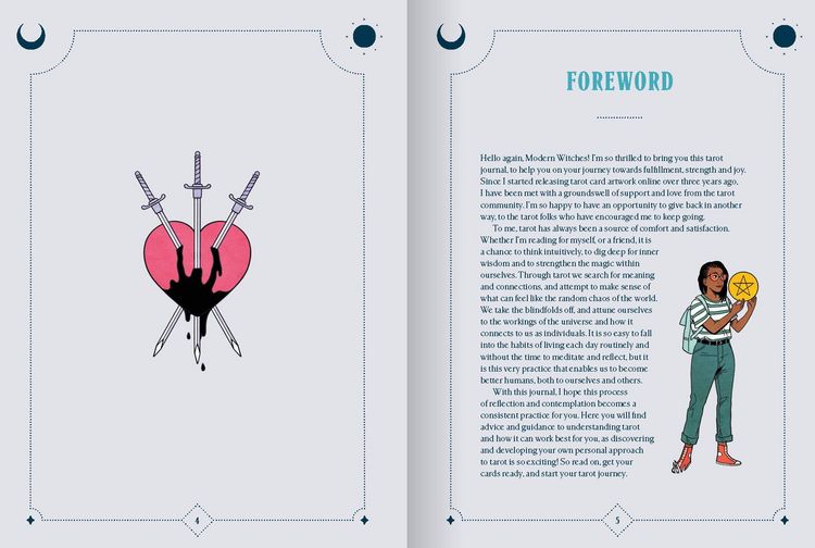 Produktbild: The Modern Witch Tarot Journal