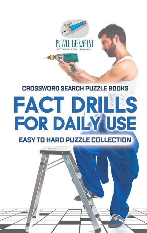Produktbild: Fact Drills for Daily Use | Crossword Search Puzzle Books | Easy to Hard Puzzle Collection
