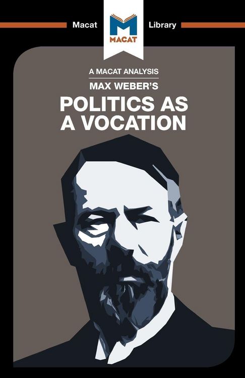 Produktbild: An Analysis of Max Weber's Politics as a Vocation