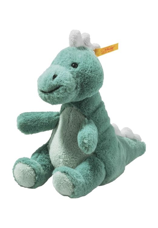 Produktbild: Steiff 067242 - Joshi Baby T-Rex, sitzend, Pl&uuml;sch, hellgr&uuml;n, 16 cm