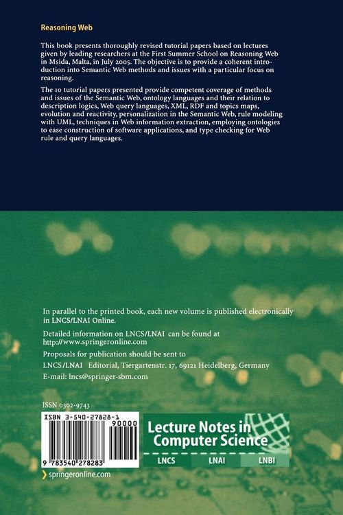 Produktbild: Reasoning Web
