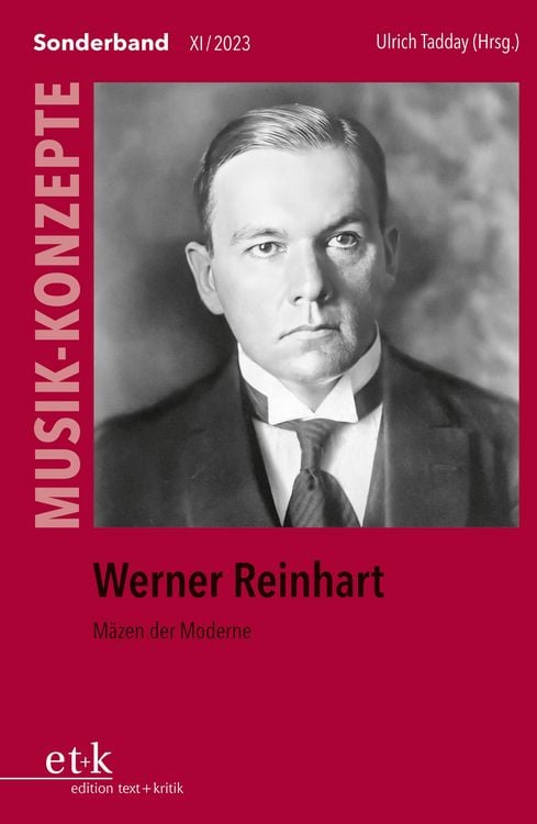 Produktbild: MUSIK-KONZEPTE Sonderband - Werner Reinhart