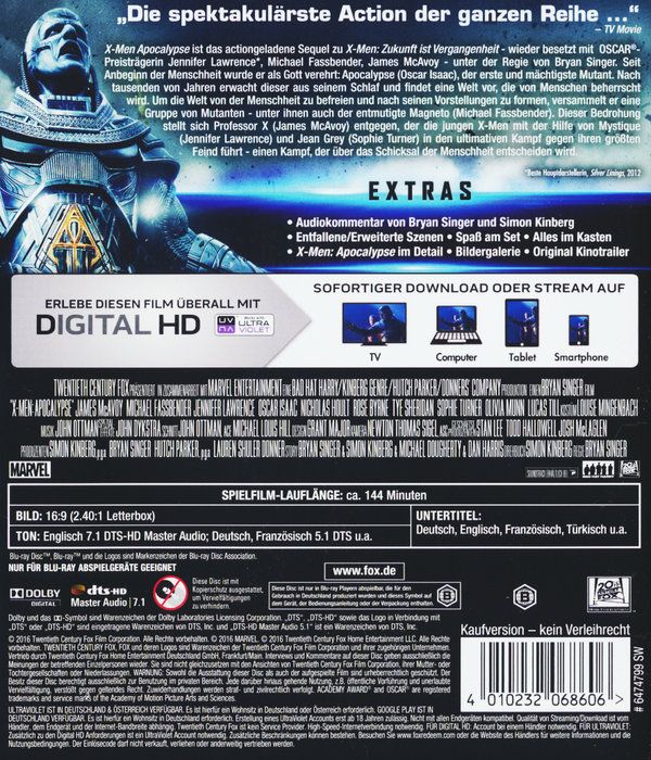 Produktbild: X-Men - Apocalypse